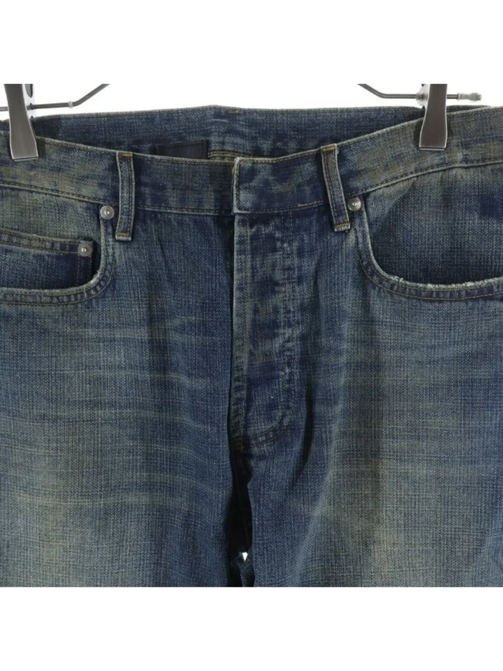 Dior Homme Beck Era Rust Denim Pants Indigo